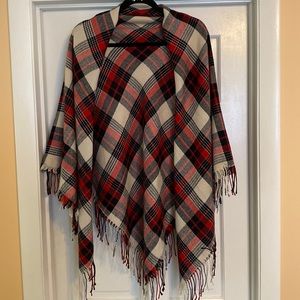 Madewell buffalo check blanket scarf